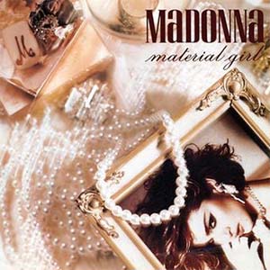 Madonna - Material Girl - Single Cover