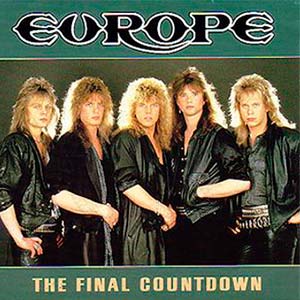 Europe - The Final Countdown - Music Video - Single Cover