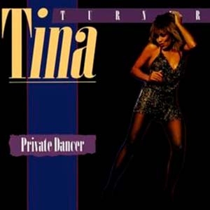 Tina Turner - Private Dancer single cover