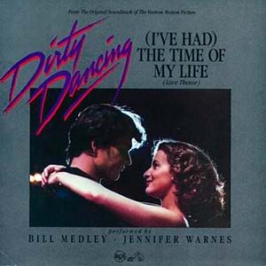 Bill Medley & Jennifer Warnes - (I've Had) The Time Of My Life - single cover