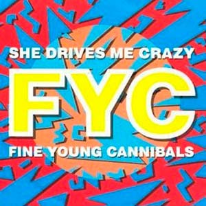 Fine Young Cannibals - She Drives Me Crazy - single cover