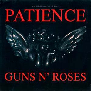 Guns N' Roses - Patience - single cover
