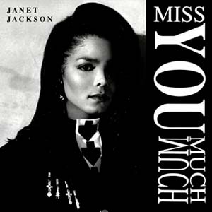 Janet Jackson - Miss You Much  - single cover