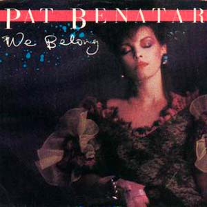 Pat Benatar - We Belong - single cover