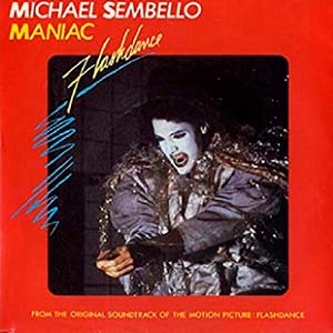 Michael Sembello - Maniac - single cover