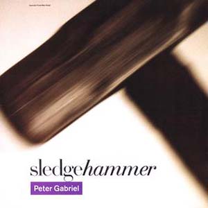 Peter Gabriel - Sledgehammer - single cover