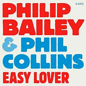 Philip Bailey & Phil Collins - Easy Lover - single cover