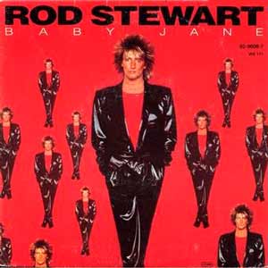 Rod Stewart - Baby Jane - single cover