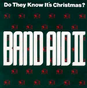 Band Aid II - Do They Know It's Christmas - single cover