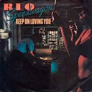 REO Speedwagon - Keep on Loving You - single cover